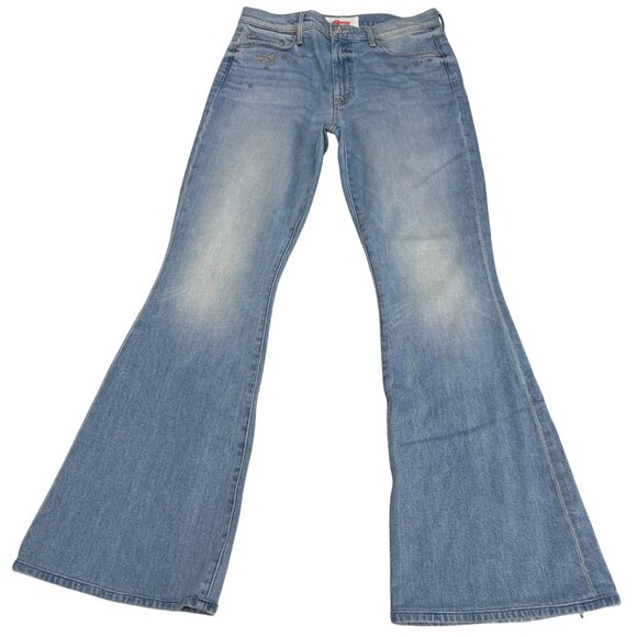 Mother X Bowie The Super Cruiser Flare Jean In The Jean Genie Women's, Size 30 - Picture 1 of 13